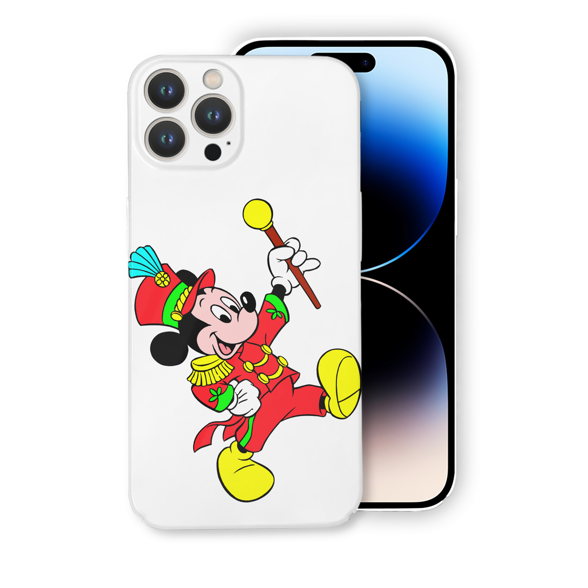 （画像用） ミッキーマウス Mickey Mouse 【iPhone 14シリーズ対応】ハードケース